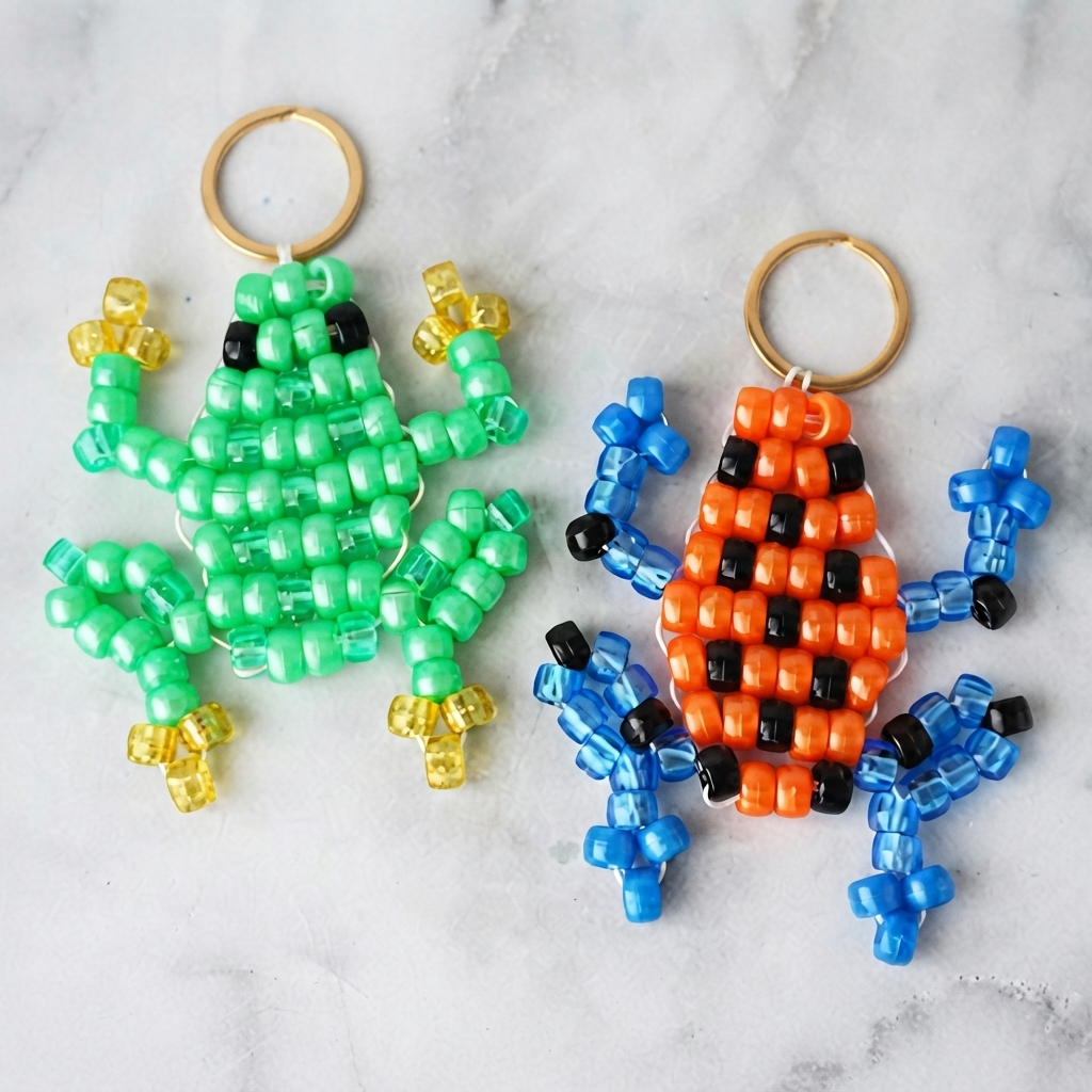 frog-shaped keychain