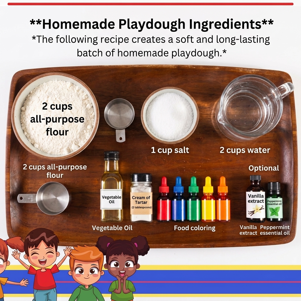 homemade playdough