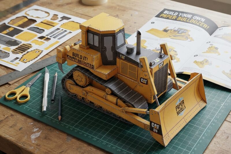 How to Make a Paper Bulldozer: A Fun Craft Project for Kids
