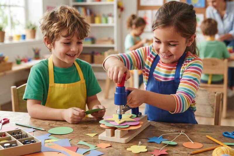 Paper Carving Project for Kids