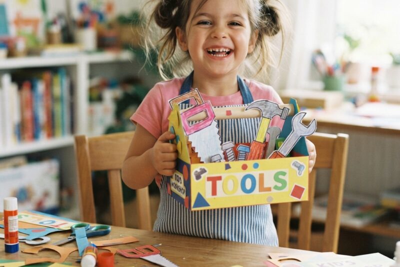 DIY Paper Toolbox for Kids: A Fun and Easy Craft Project