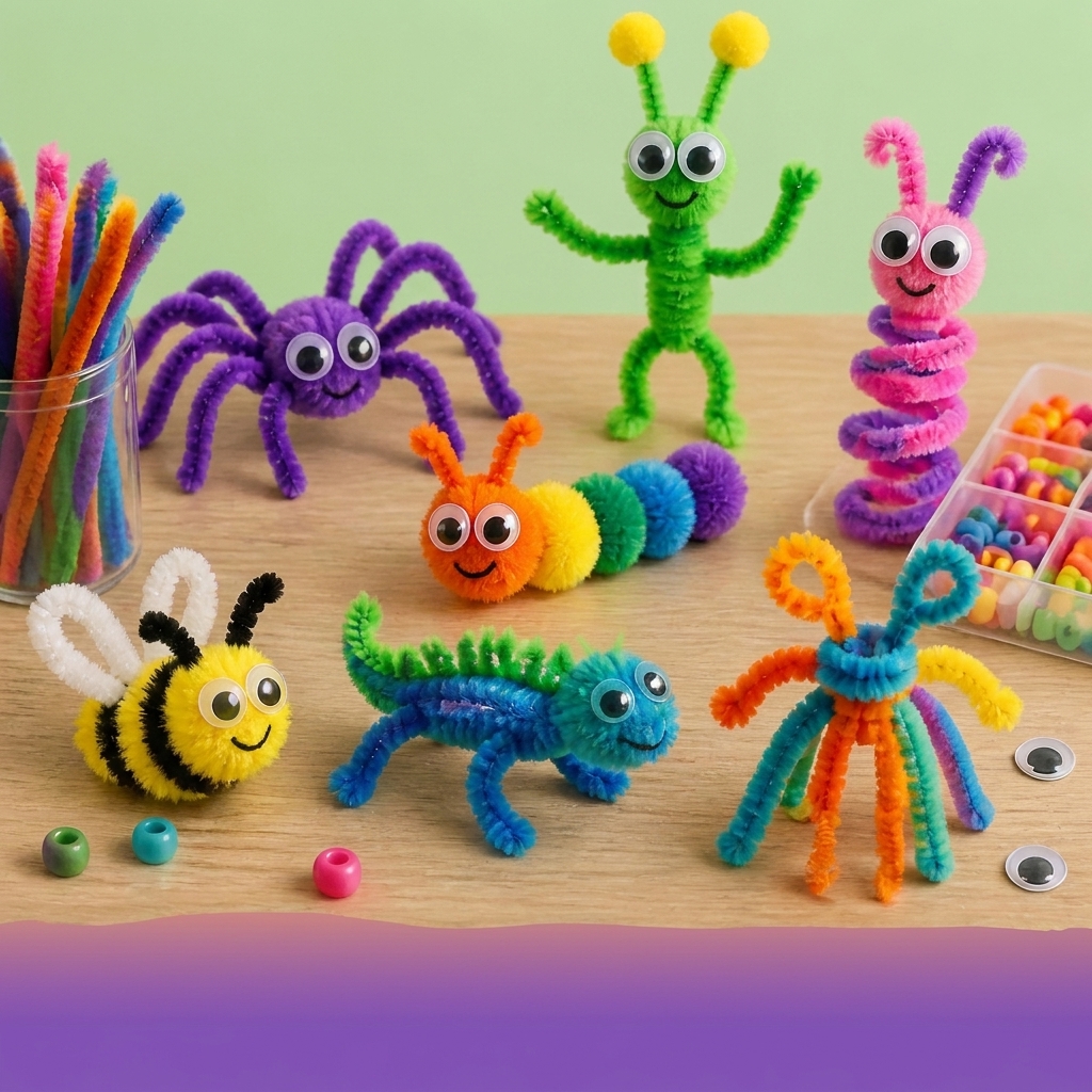 pipe cleaner creatures