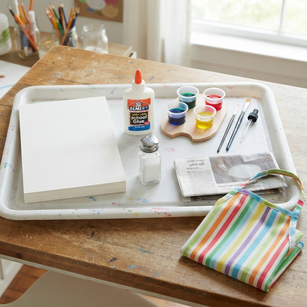 salt painting