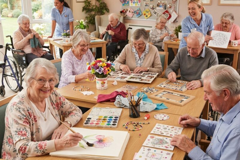 15 Creative Activities for Elderly People in Care Homes