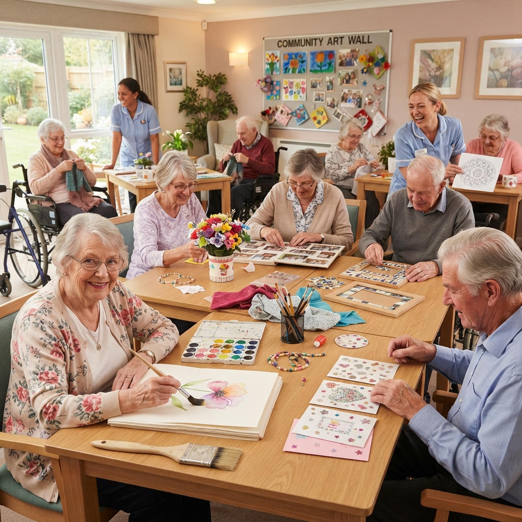 15 Creative Activities for Elderly People in Care Homes