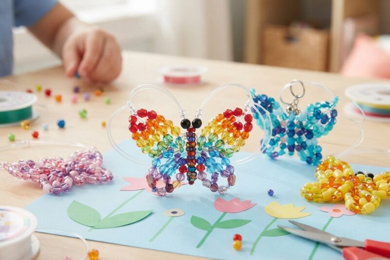 A Beaded Butterfly for Children