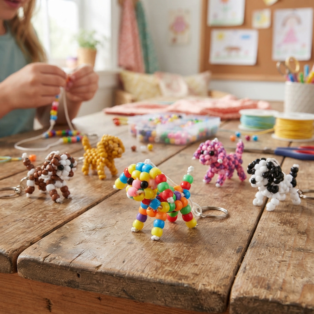 A Beaded Dog for Children