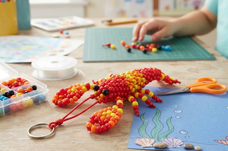 A Beaded Lobster for Children