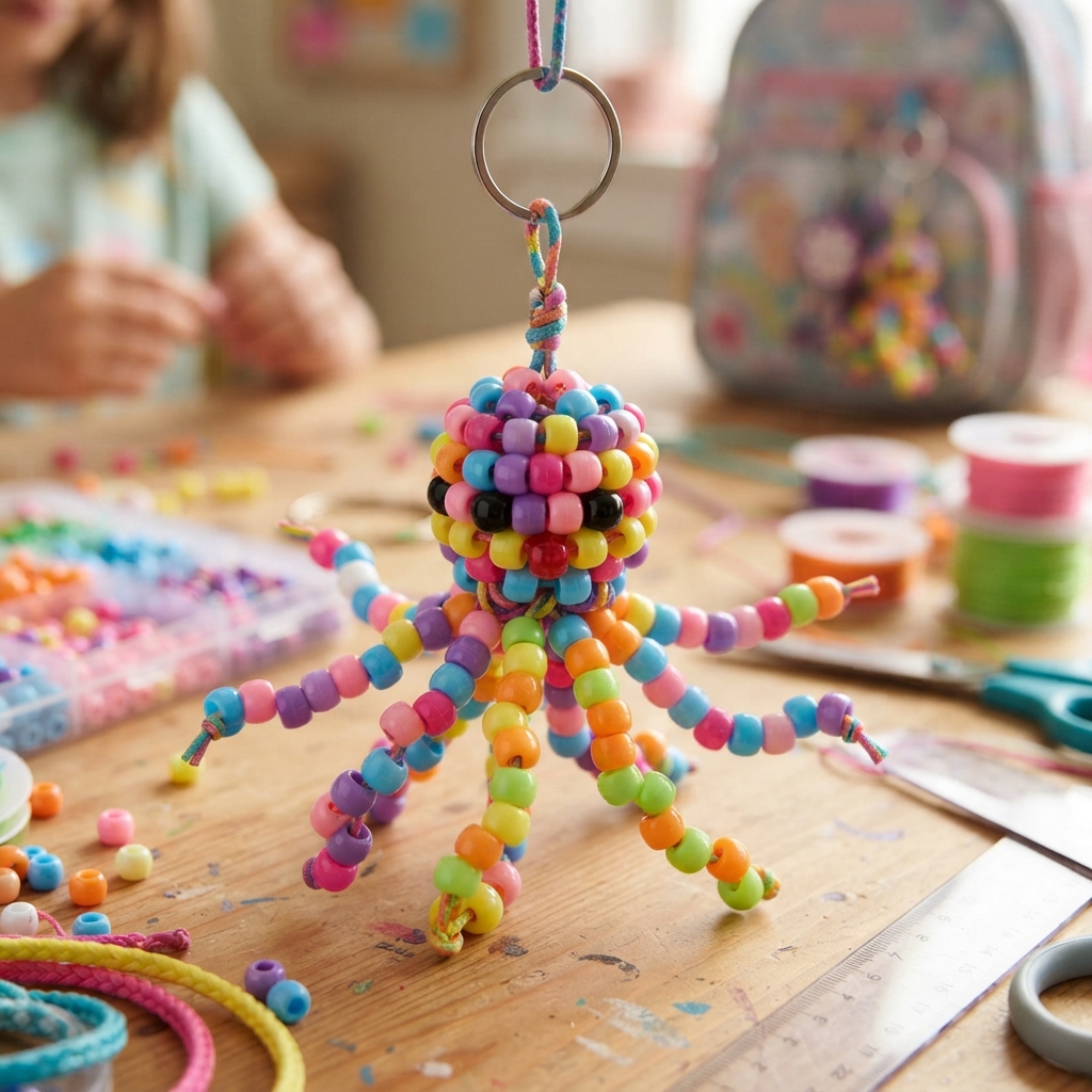 A Beaded Octopus for Children