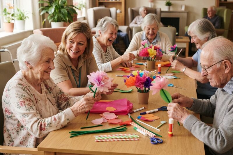 Easy Crafts for Elderly People in Nursing Homes