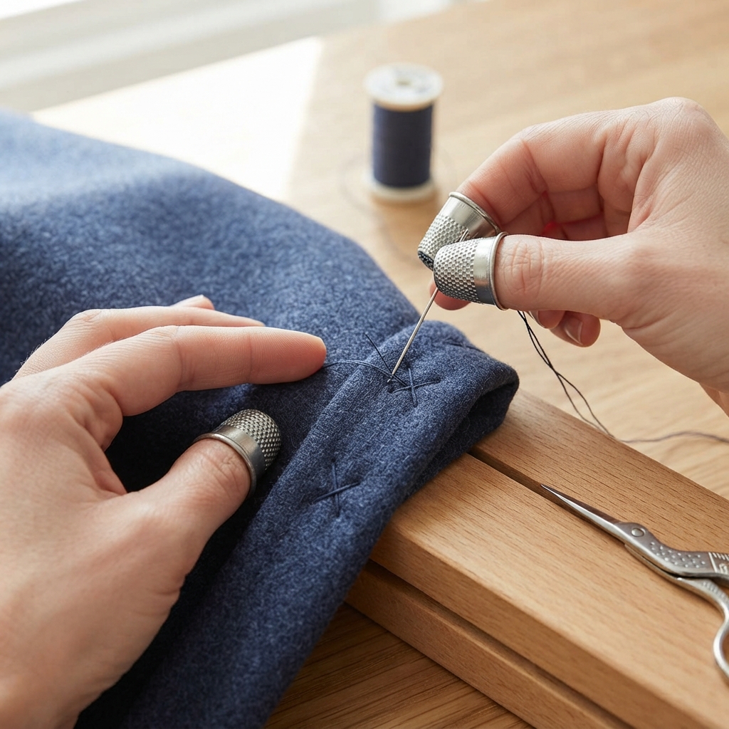 How to Make a Hem on a Garment by Hand