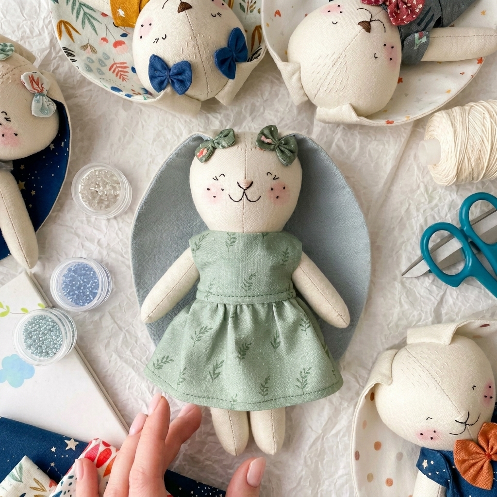 How to Make a Rag Doll A Beginner's Sewing Project