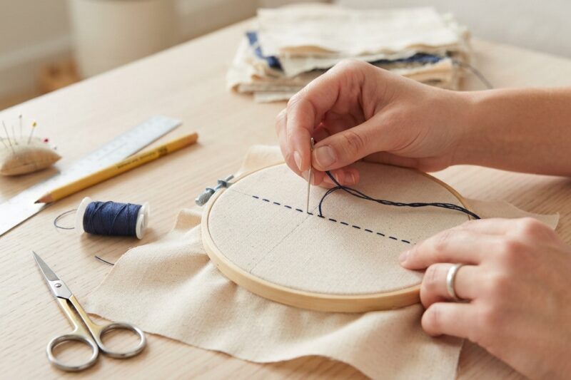 Learning the Running Stitch for Beginners: A Simple Step-by-Step Guide
