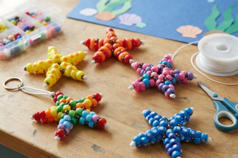 Starfish Made of Beads for Children