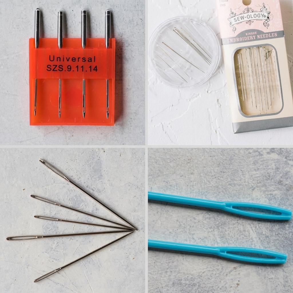 Types of Sewing Needles and Their Uses