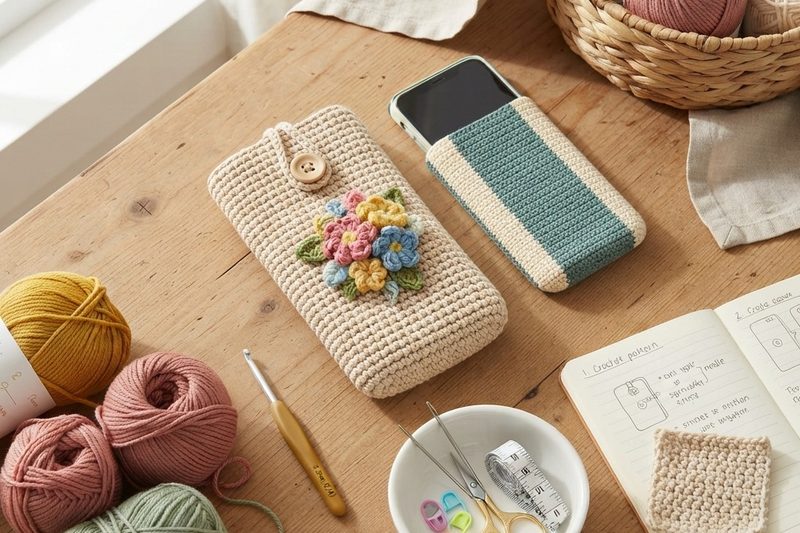 How to Make a Crocheted Phone Case: A Simple Handmade Project