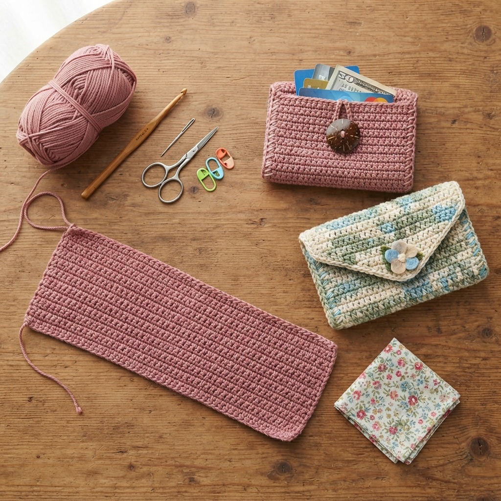 How to Make a Crochet Wallet