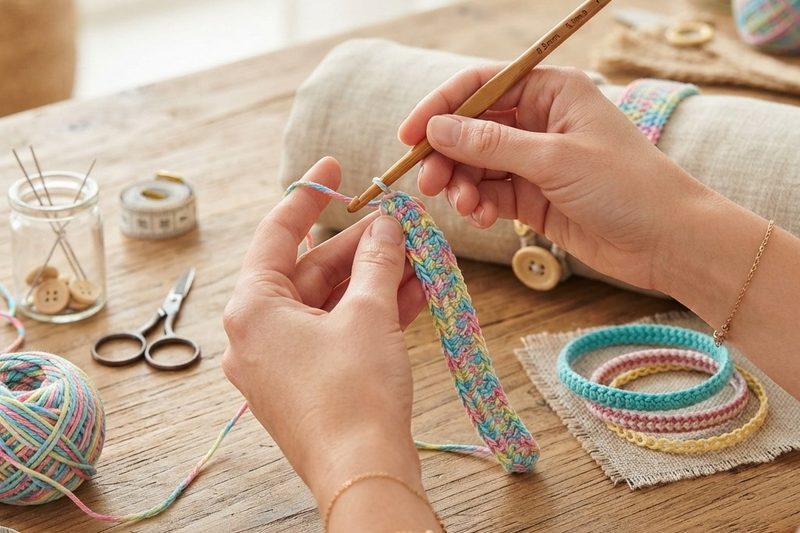 How to Make a Crochet Bracelet: A Simple and Beautiful DIY Project