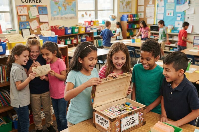 The Treasure Hunt Game in the Classroom: A Fun Learning Adventure for Children